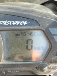 Black Bajaj Discover 110