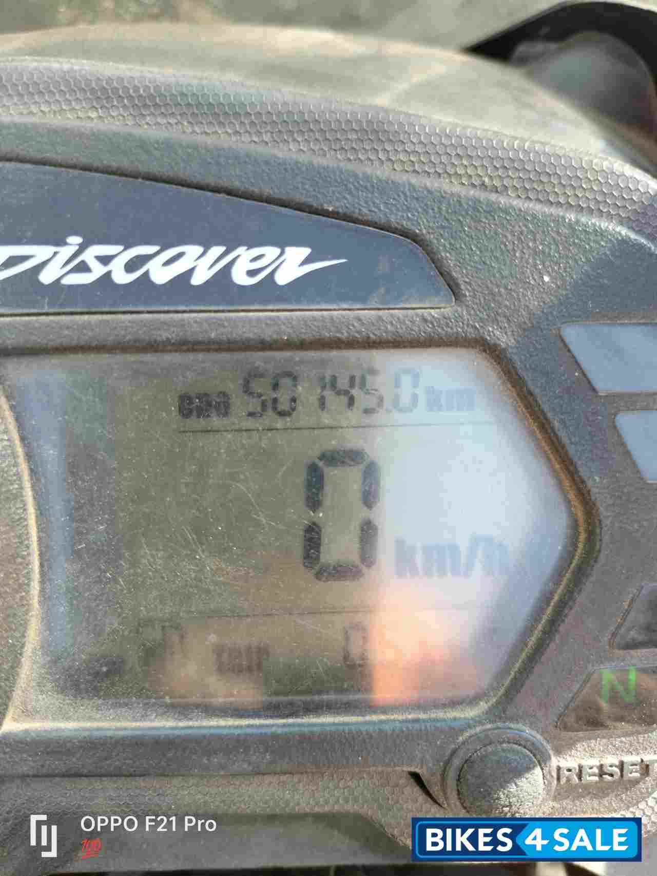 Black Bajaj Discover 110