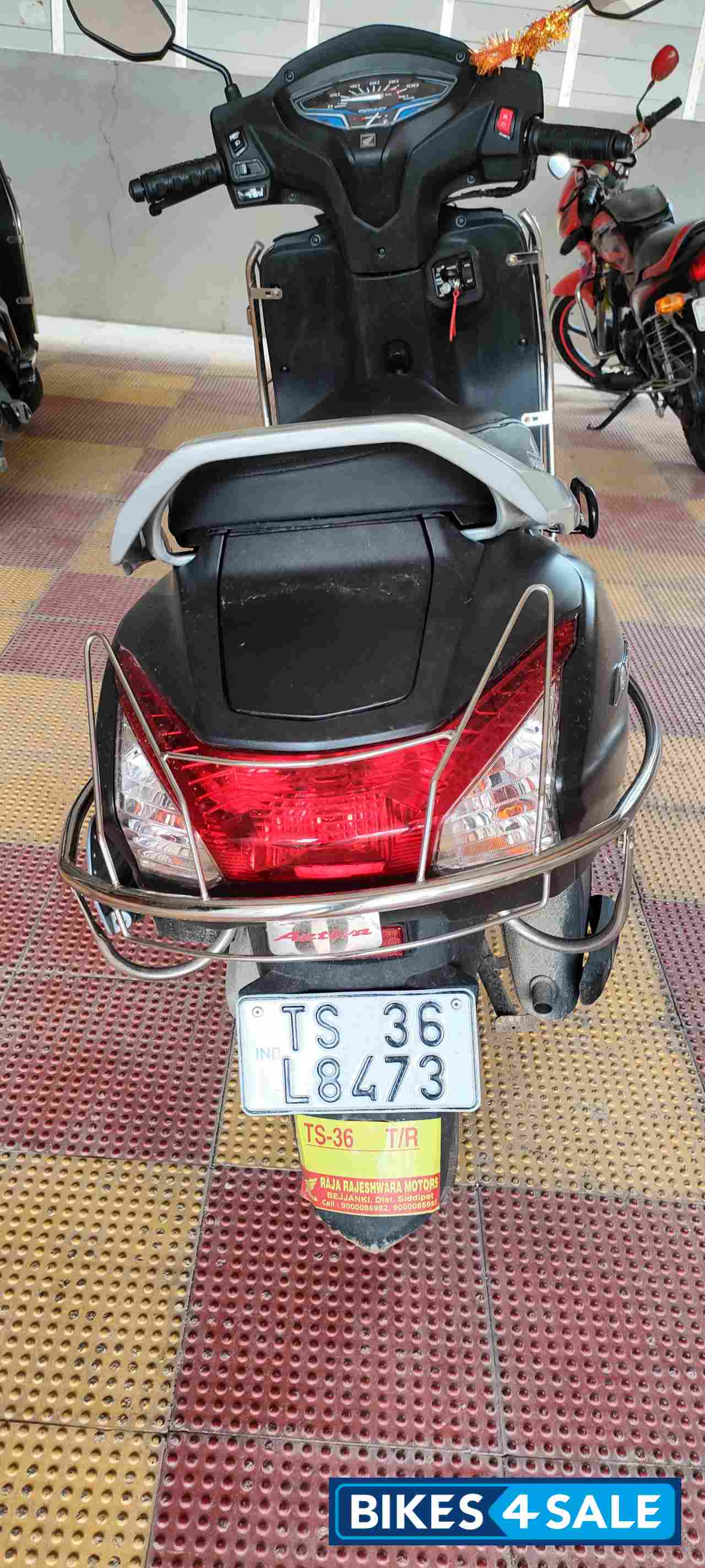Grey (matte Black) Honda Activa 6G