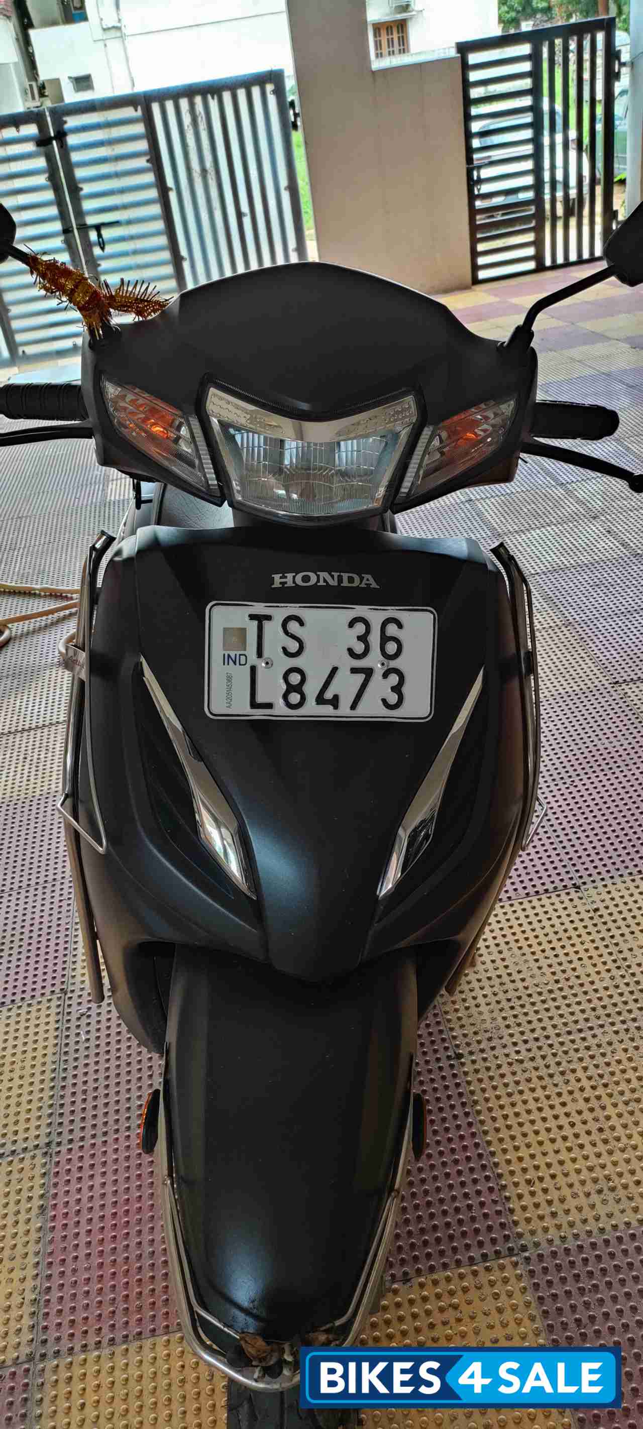 Grey (matte Black) Honda Activa 6G