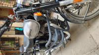 Silver Royal Enfield Classic 350 BS VI