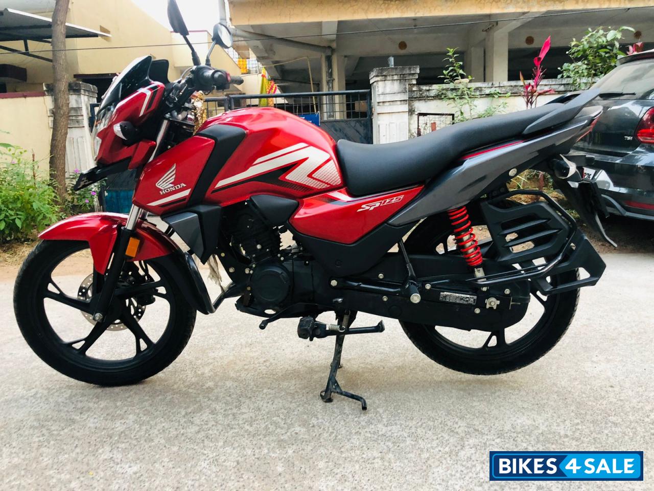 Black And Red Honda SP 125 BSVI