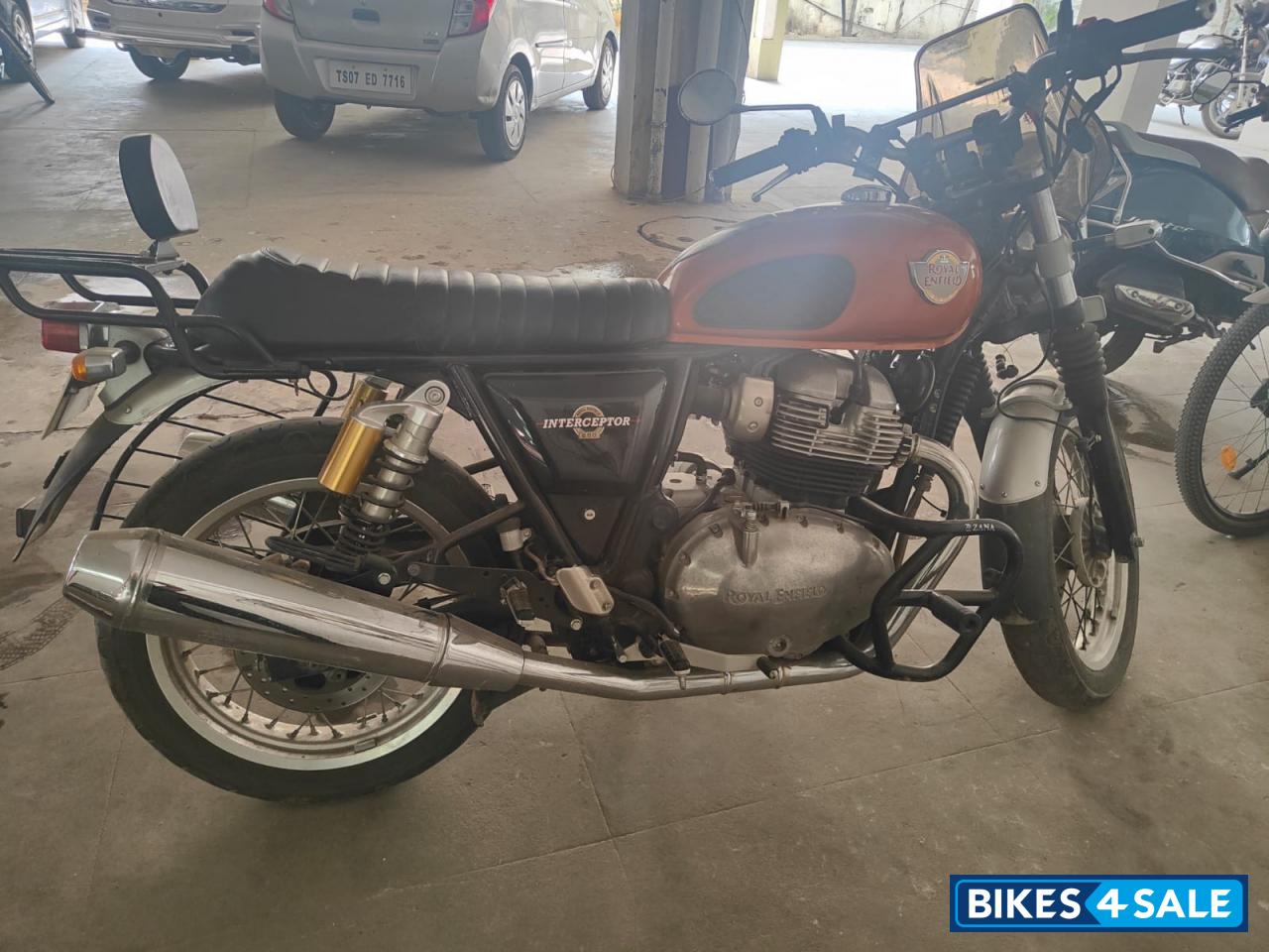 Orange Crush Royal Enfield Interceptor 650 Twin