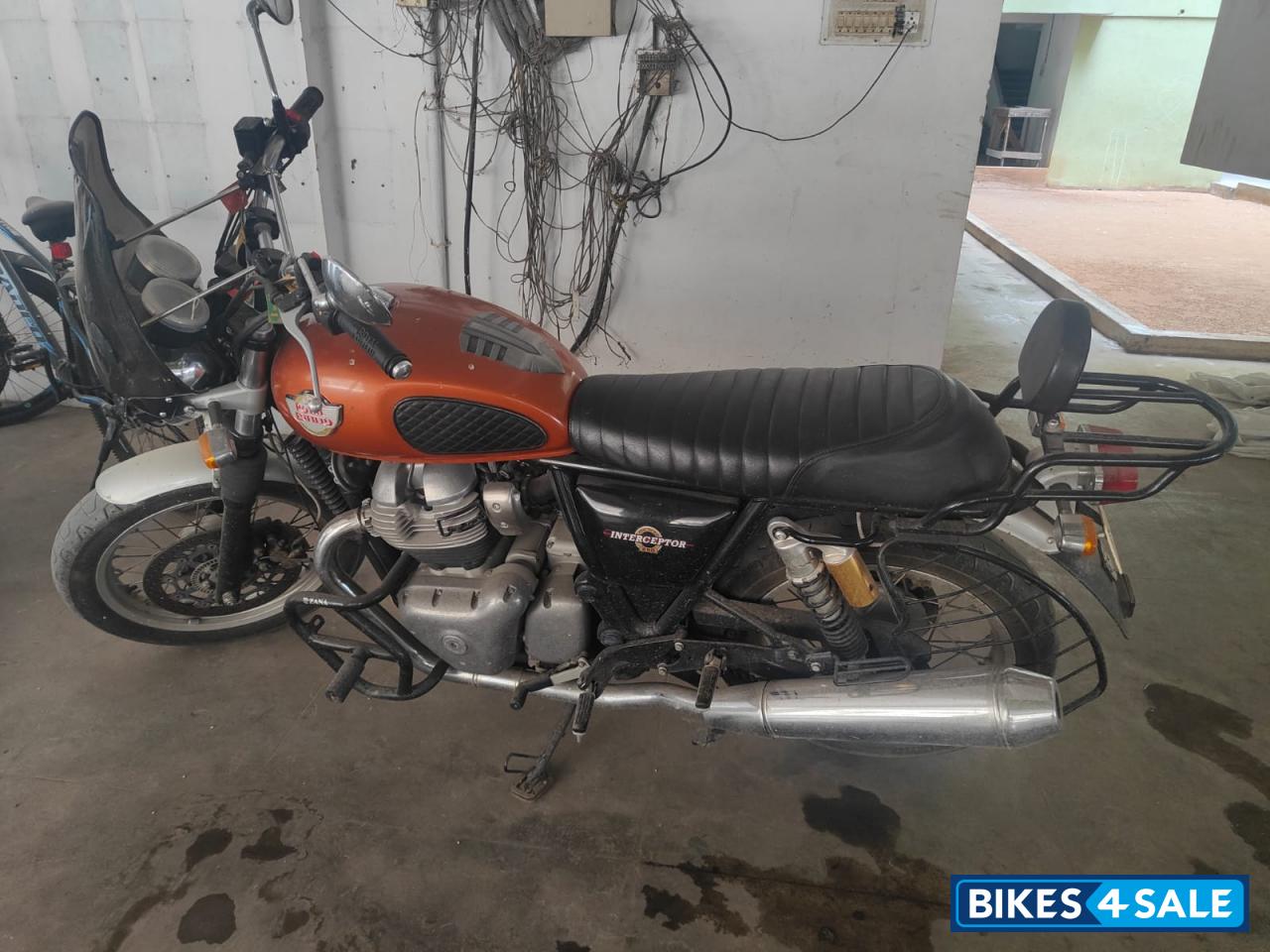 Orange Crush Royal Enfield Interceptor 650 Twin