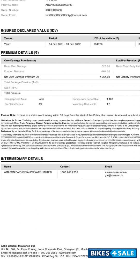 White Royal Enfield Thunderbird X 350