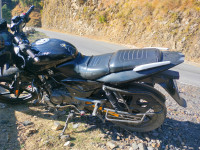 Black Bajaj Pulsar 125 Split Seat