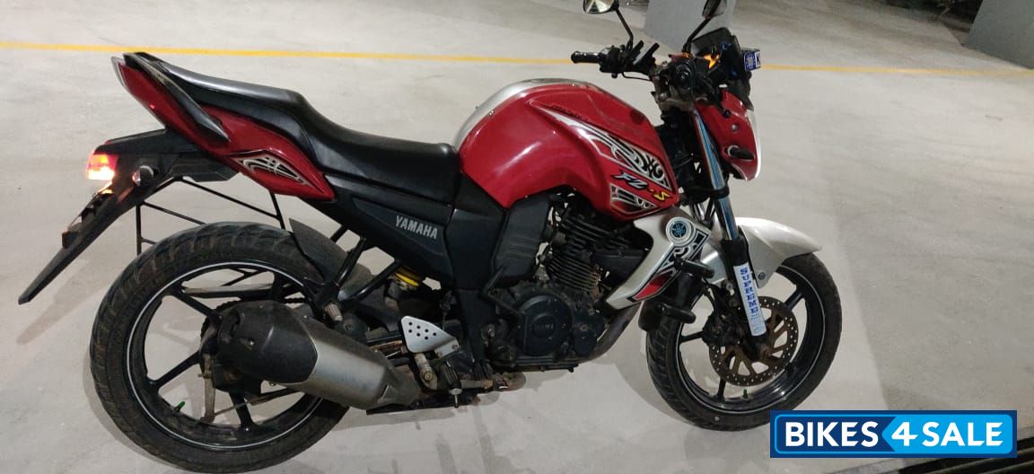 Red Yamaha FZ-S