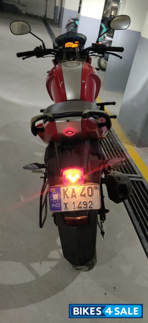 Red Yamaha FZ-S