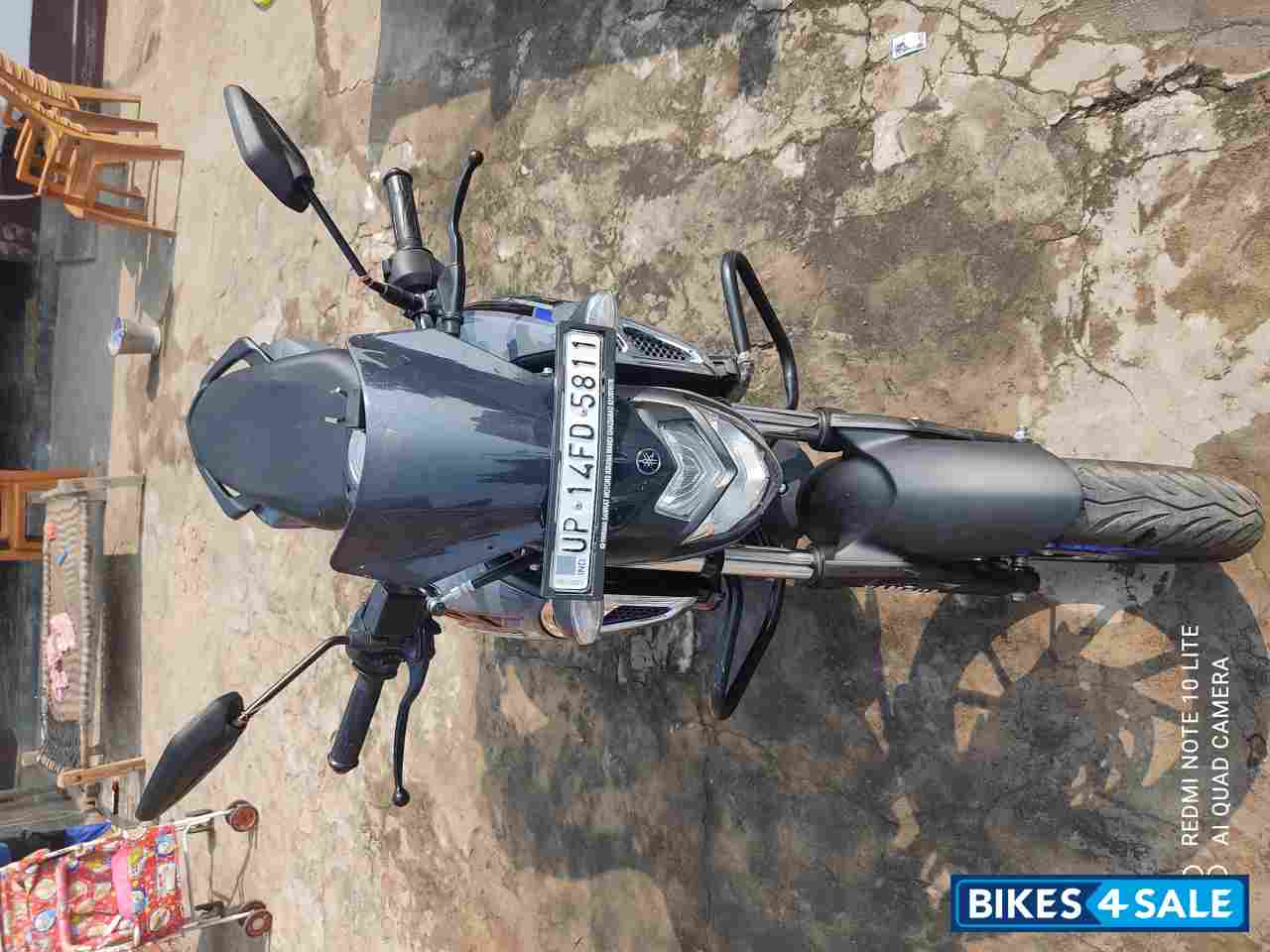 Grey Metallic Yamaha FZ-S FI V3