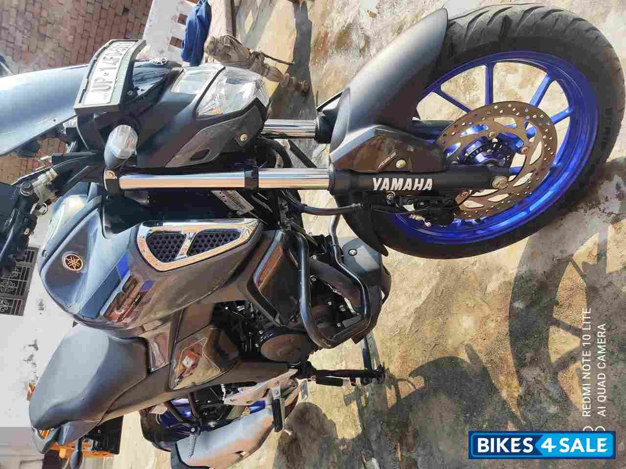 Grey Metallic Yamaha FZ-S FI V3