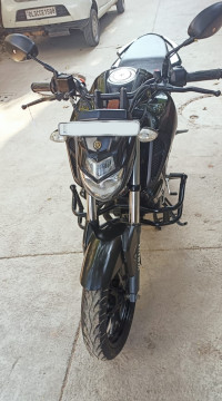 Black Yamaha FZ-S FI V3