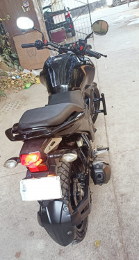 Black Yamaha FZ-S FI V3