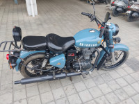 Airborne Blue Royal Enfield