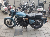 Airborne Blue Royal Enfield