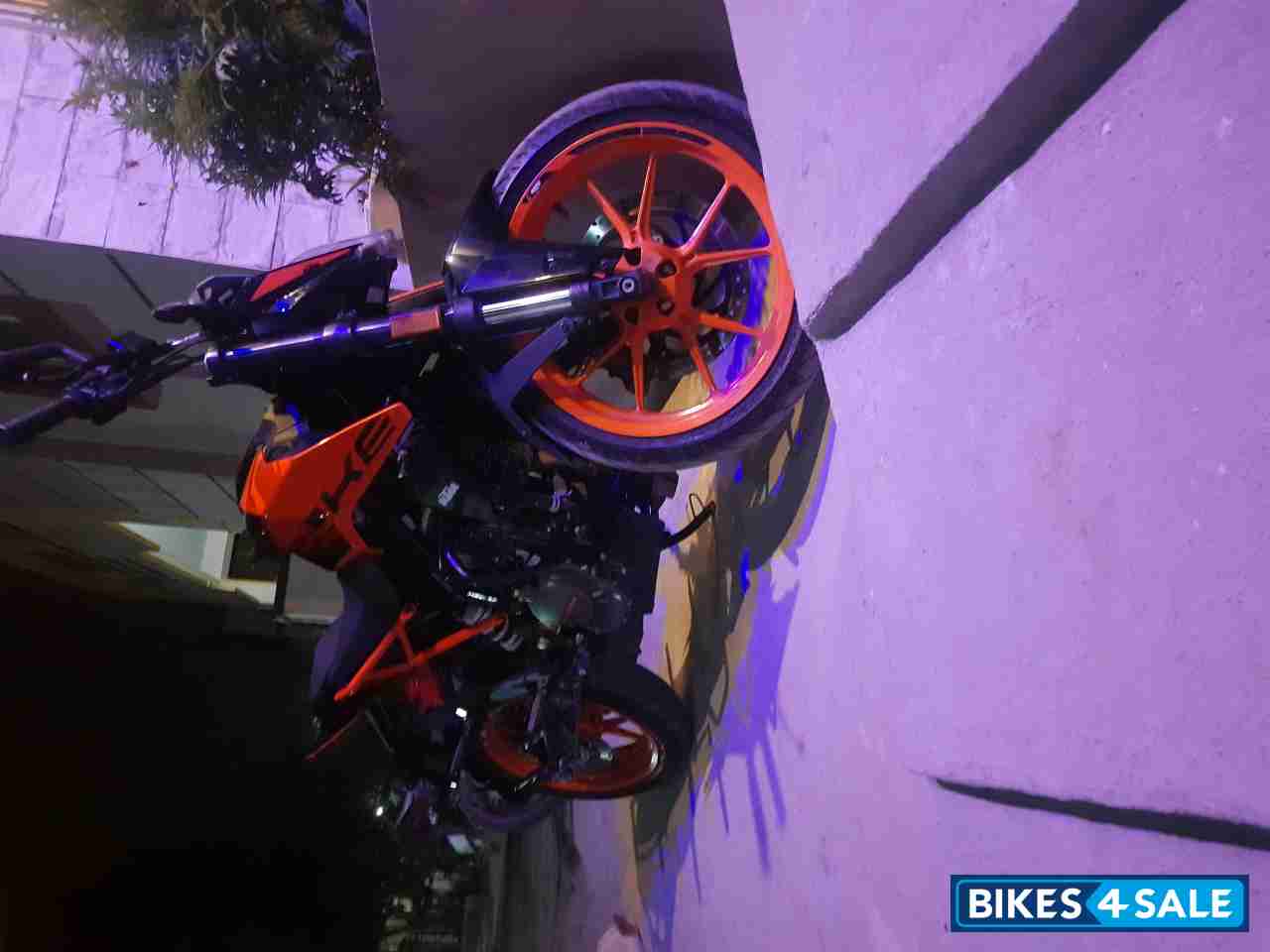 Electronic Orange KTM Duke 200