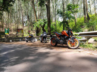 Electronic Orange KTM Duke 200