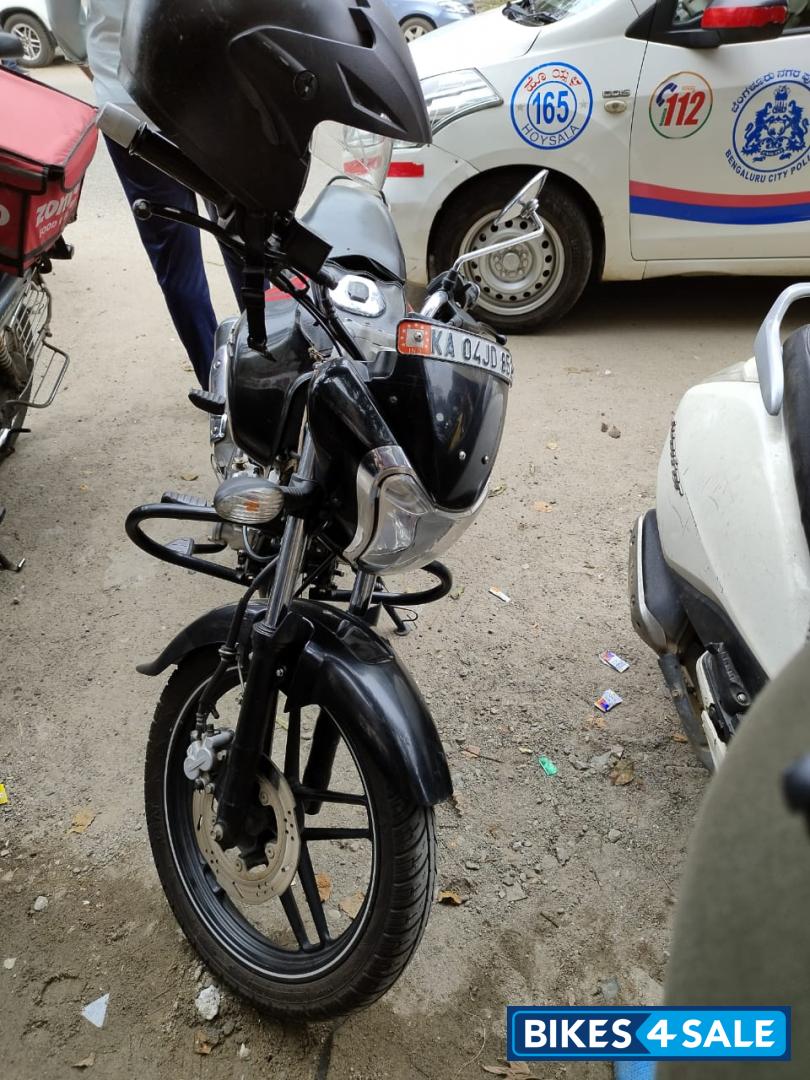 Back And Red Bajaj V15