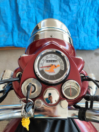 Cherry Red Royal Enfield Classic Classic 350 UCE 350 BSIII