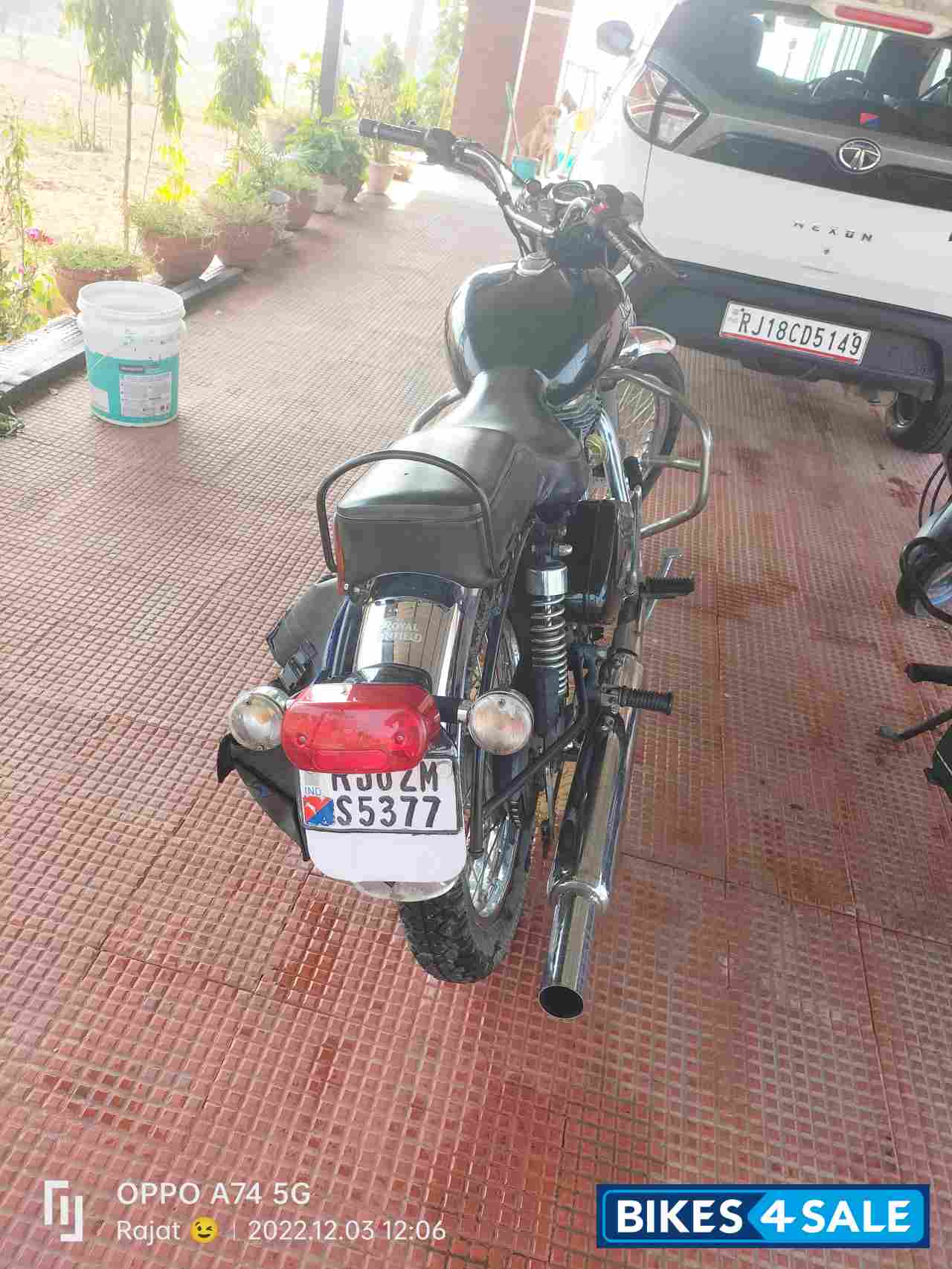 Dark Green Royal Enfield Bullet Electra Twinspark