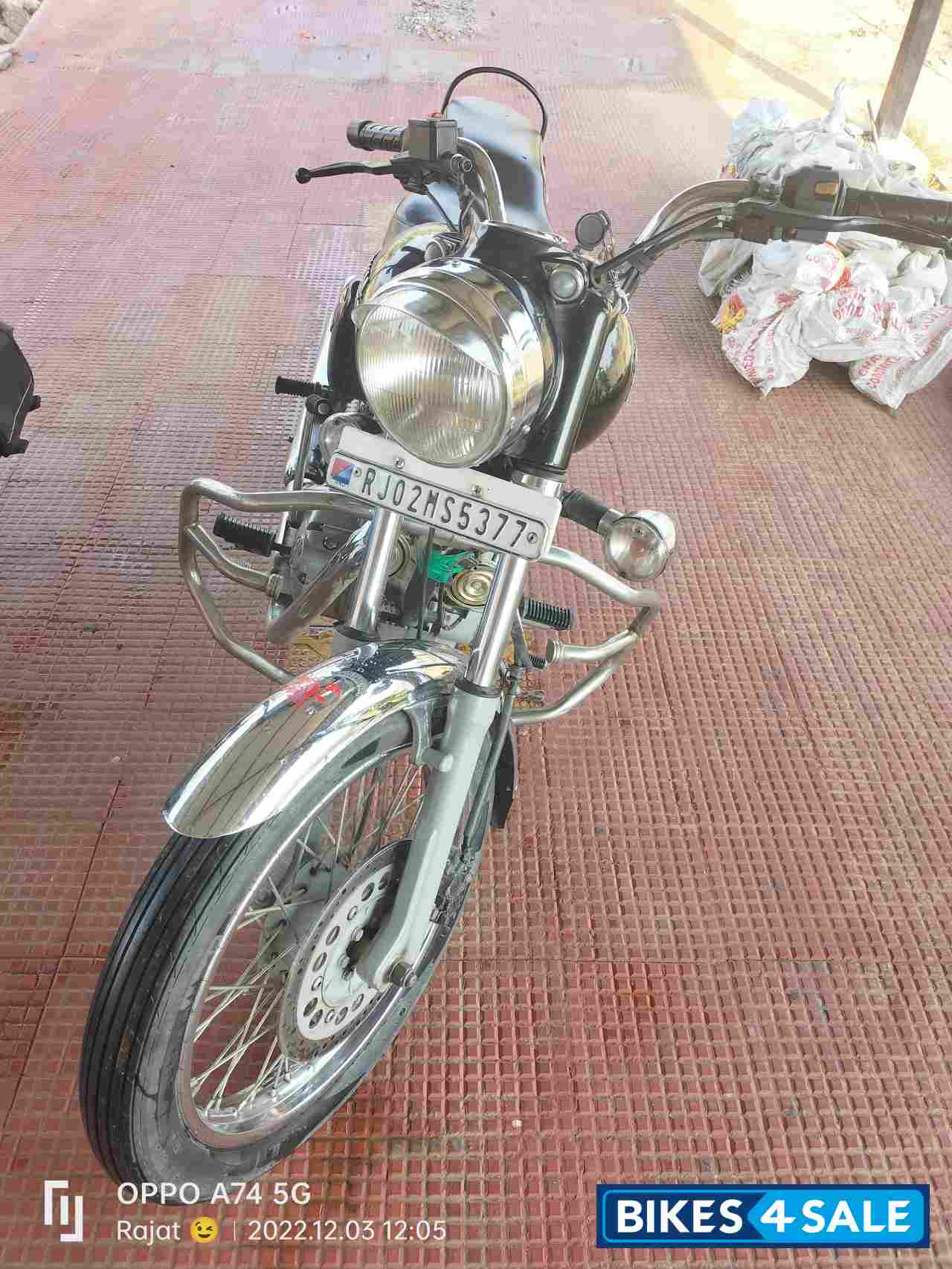 Dark Green Royal Enfield Bullet Electra Twinspark