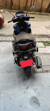 Blue & Black Yamaha Ray ZR 125 Fi Hybrid Disc