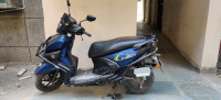 Blue & Black Yamaha Ray ZR 125 Fi Hybrid Disc