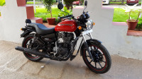 Red And Black Royal Enfield Thunderbird X 350