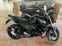 Cyan With Black Yamaha FZ-S FI V2