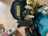 Cyan With Black Yamaha FZ-S FI V2