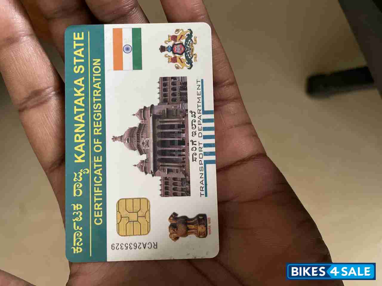 Cyan With Black Yamaha FZ-S FI V2