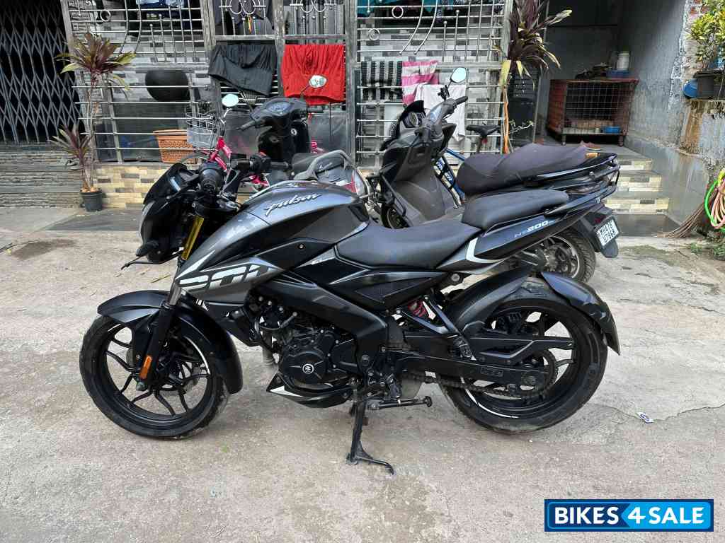 Grey Bajaj Pulsar 200 NS ABS