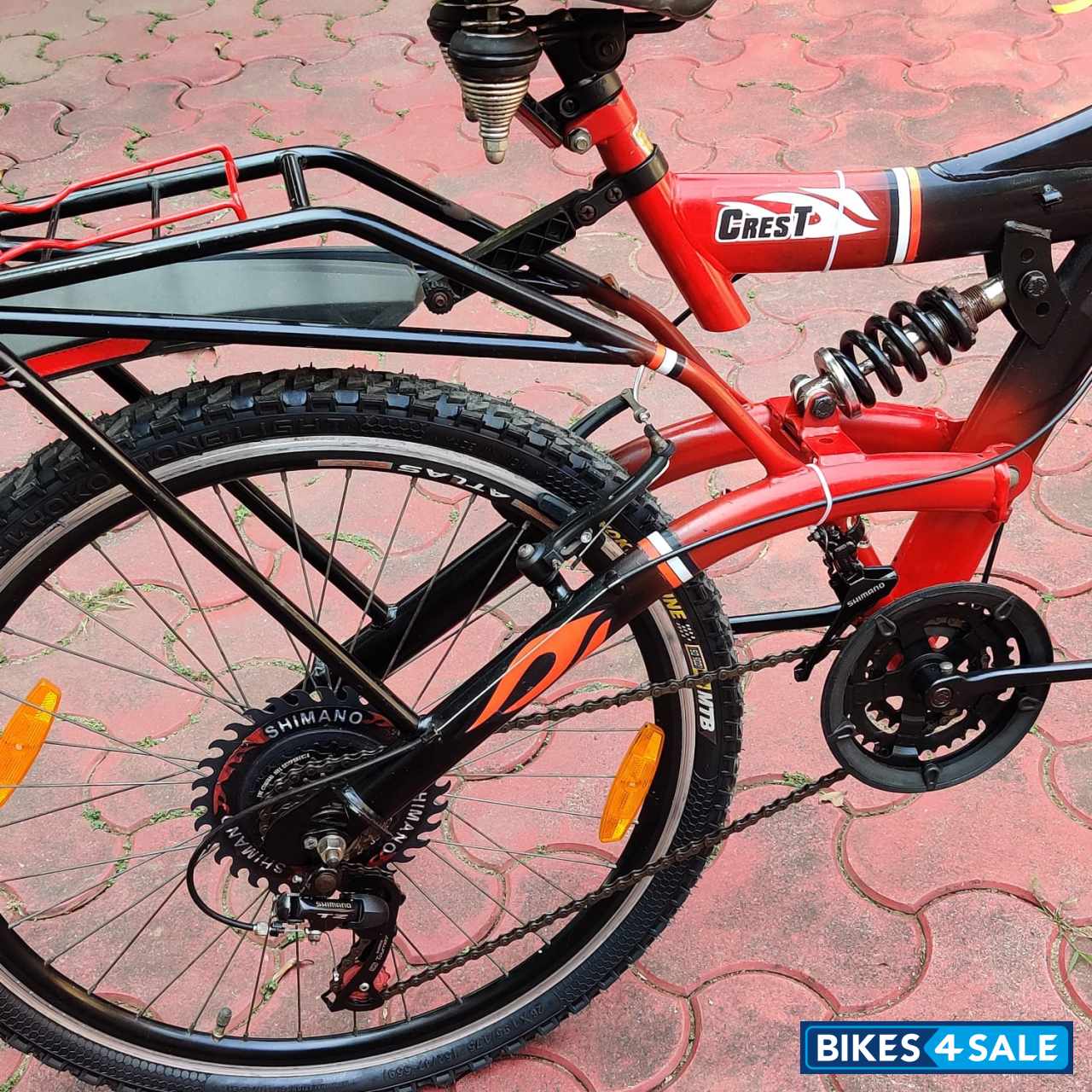 Atlas crest dual suspension bike