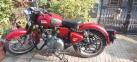 Harley Red Royal Enfield Classic 350 BS VI