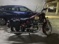 Maroon Royal Enfield Classic 350