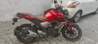 Red Yamaha FZ-S FI V3