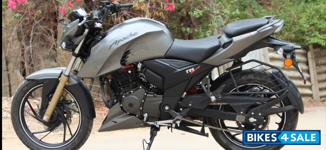 Titanium Grey TVS Apache RTR 200 4V