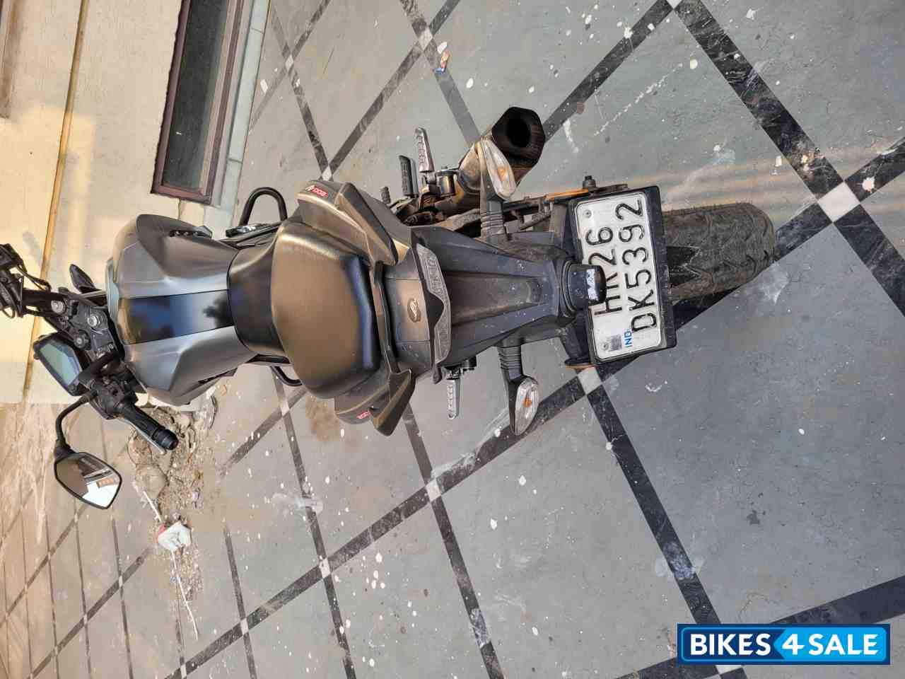 Titanium Grey TVS Apache RTR 200 4V