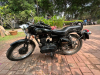 Black Royal Enfield Bullet Electra
