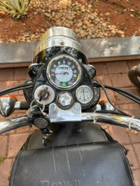 Black Royal Enfield Bullet Electra