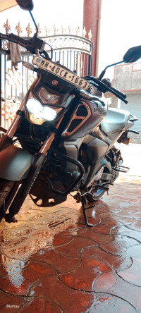 Grey Yamaha FZ-S FI V3 BS6