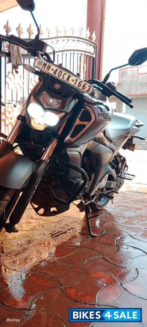 Grey Yamaha FZ-S FI V3 BS6