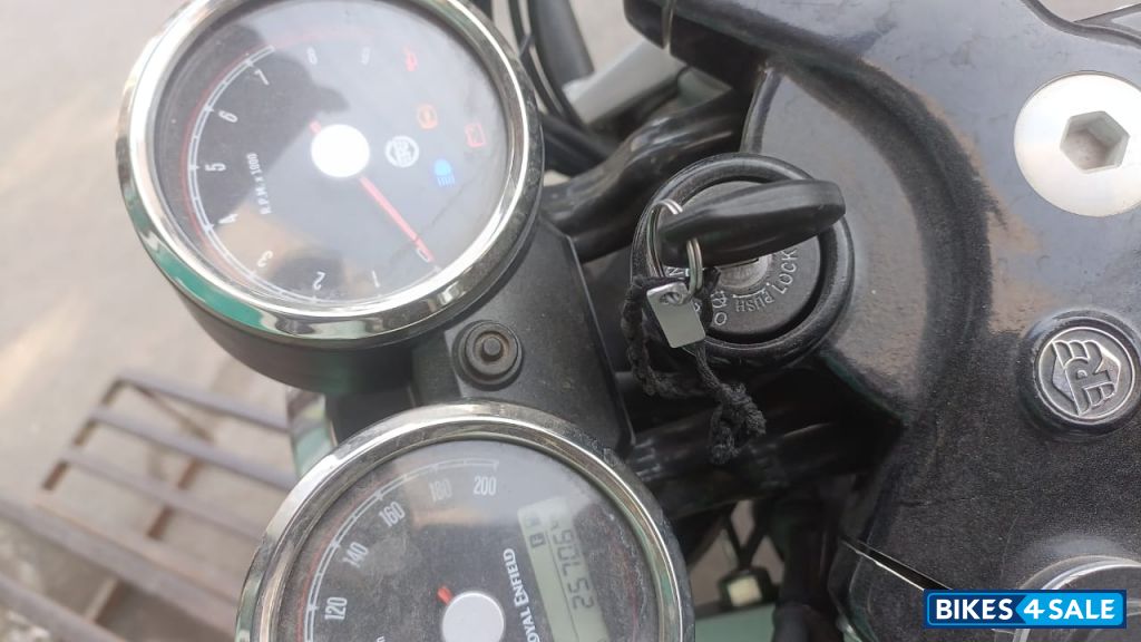 Blue Royal Enfield Continental GT 650