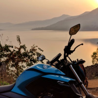 Cyan Yamaha FZ25