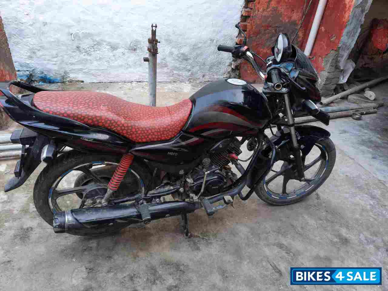 Red And Black Hero Passion Pro 110
