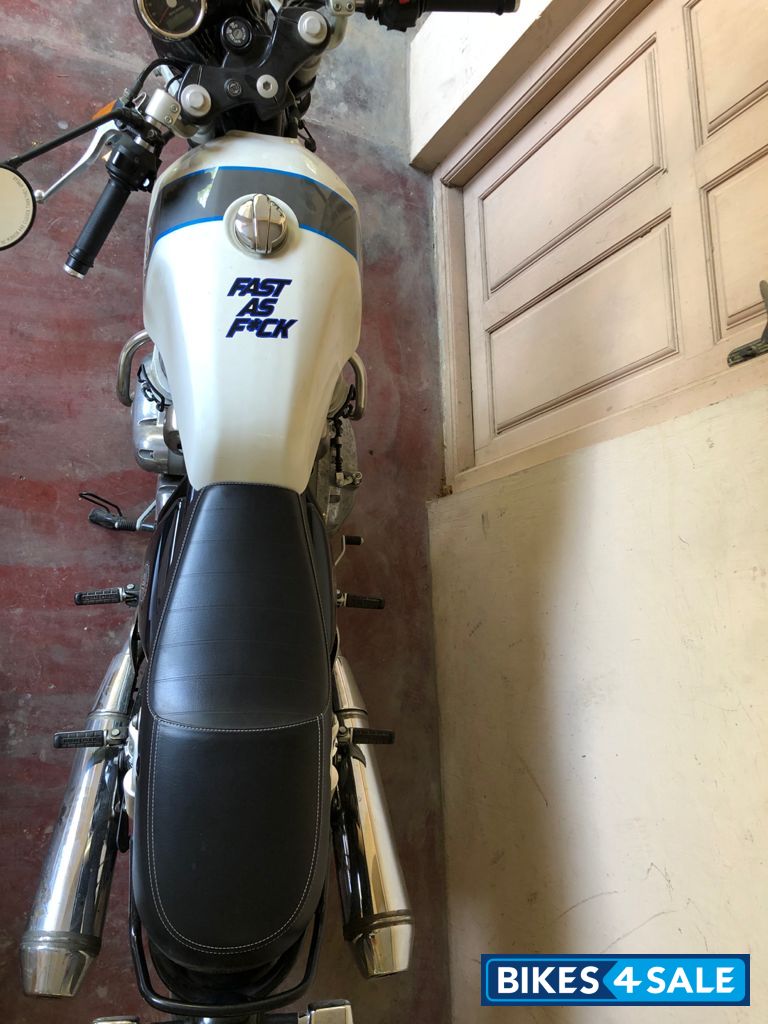 White Royal Enfield Continental GT 650 Twin White Royal Enfield Continental GT 650 Twin