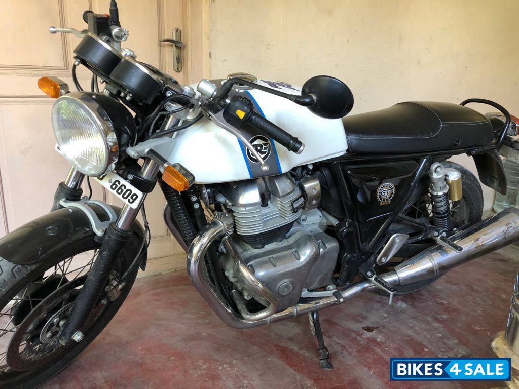 White Royal Enfield Continental GT 650 Twin White Royal Enfield Continental GT 650 Twin