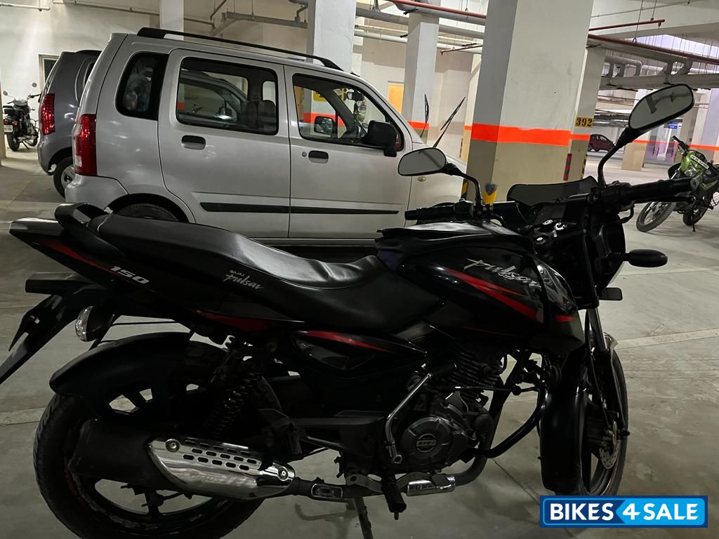 Black With Red Bajaj Pulsar 150 DTSi