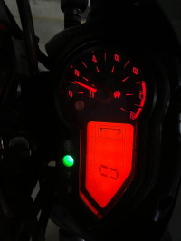 Black With Red Bajaj Pulsar 150 DTSi