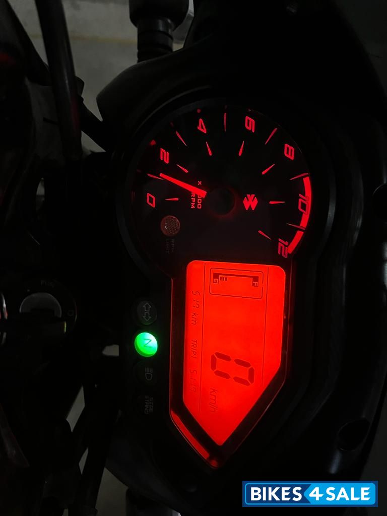 Black With Red Bajaj Pulsar 150 DTSi