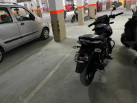 Black With Red Bajaj Pulsar 150 DTSi